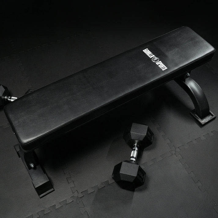 Black Flat Bench