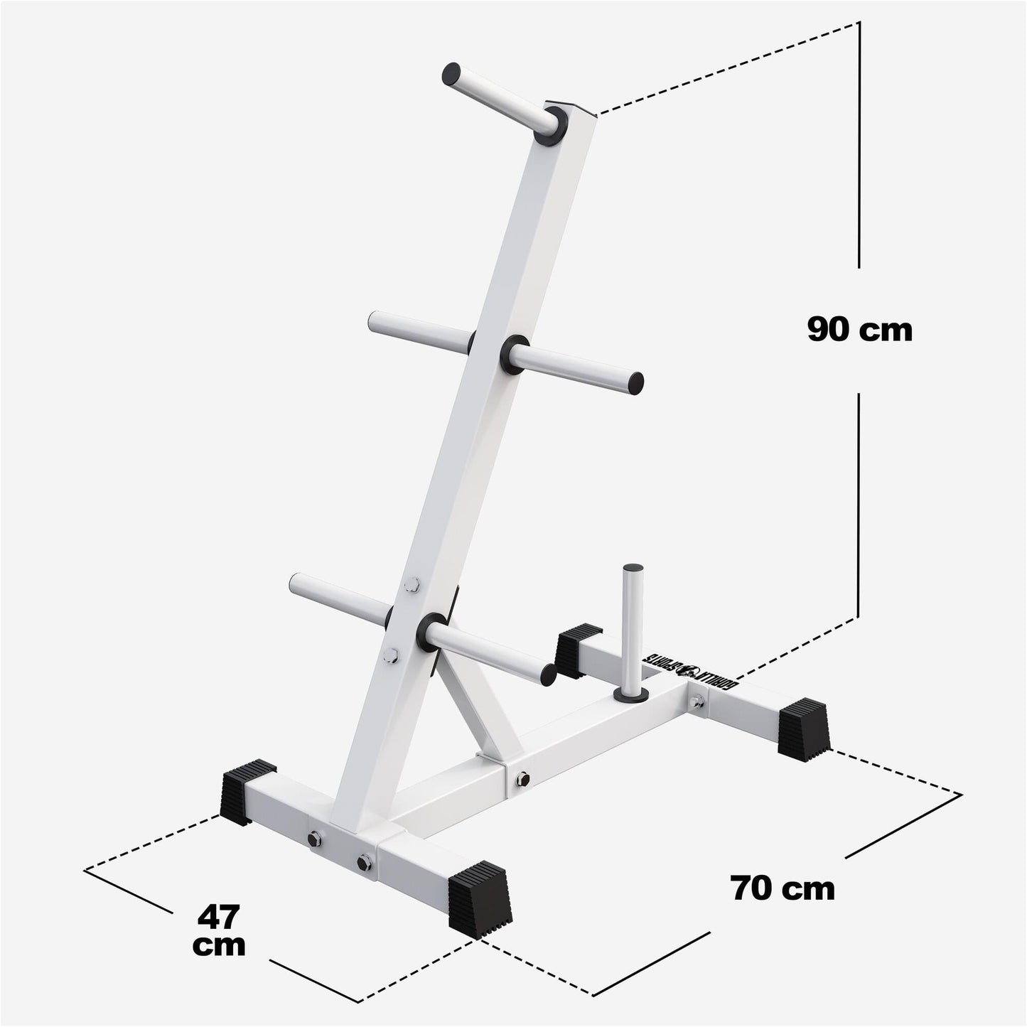 Weight Plate Tree with 4 Bars (30/31 mm)