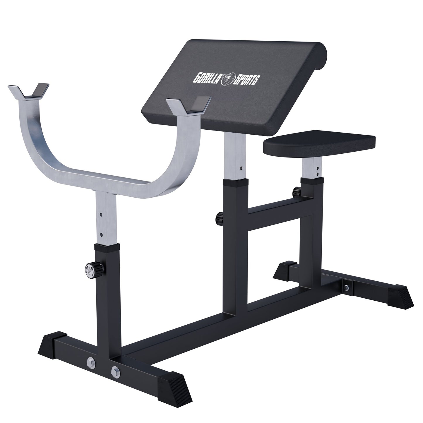 Preacher Curl Bench White/Black