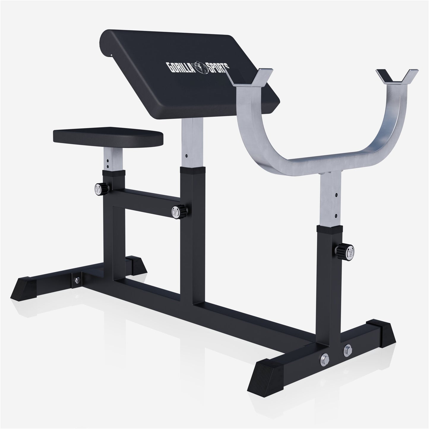 Preacher Curl Bench White/Black