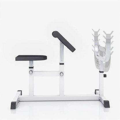 Preacher Curl Bench White/Black