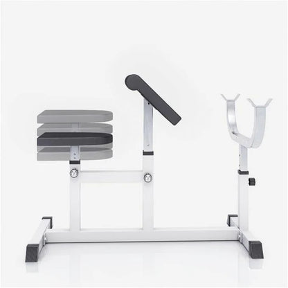 Preacher Curl Bench White/Black