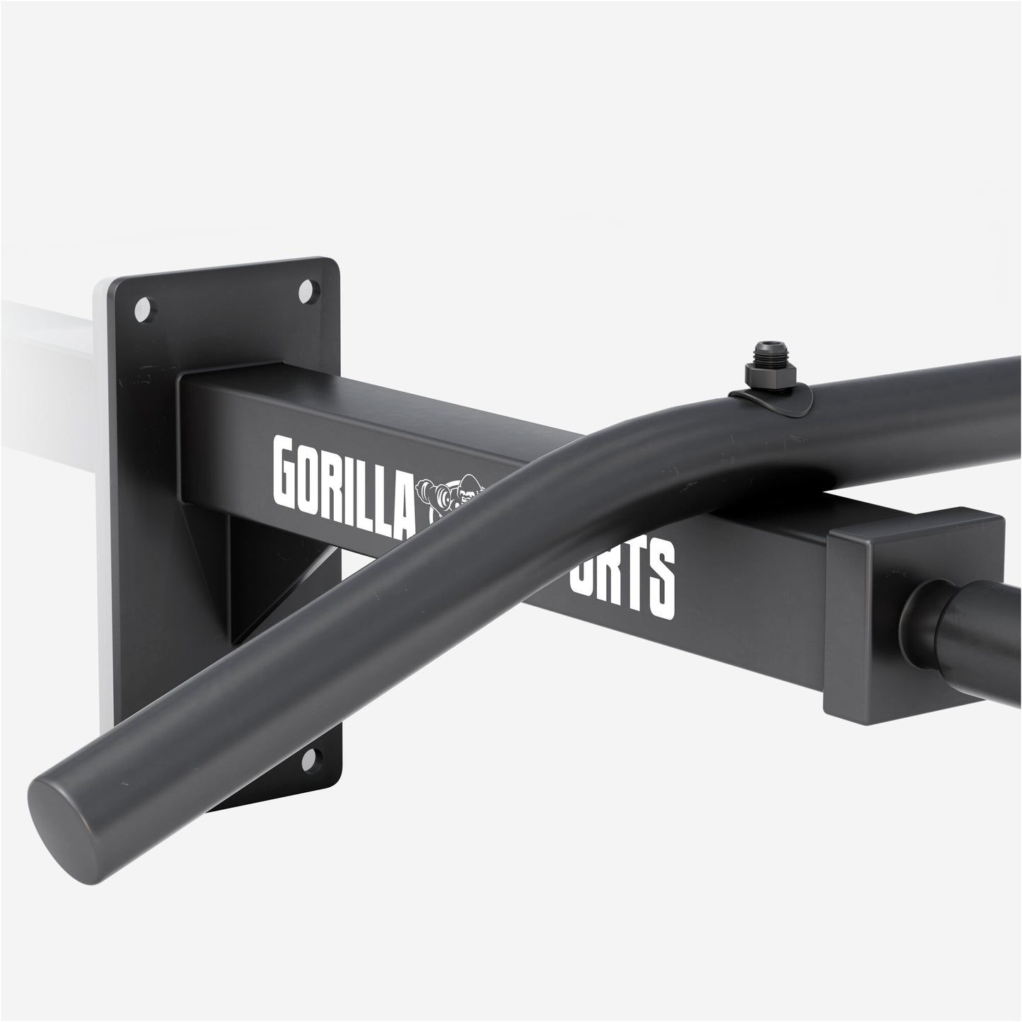 Wall Mounted Pull-Up Bar Black/White