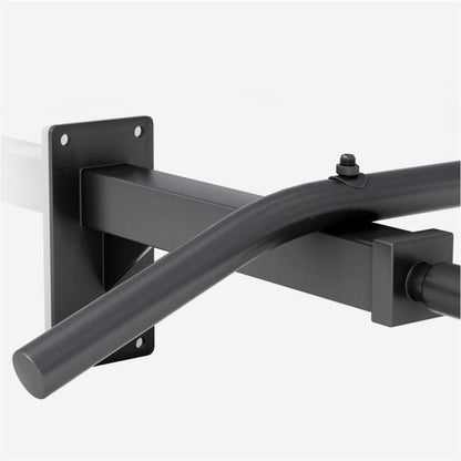 Wall Mounted Pull-Up Bar Black/White