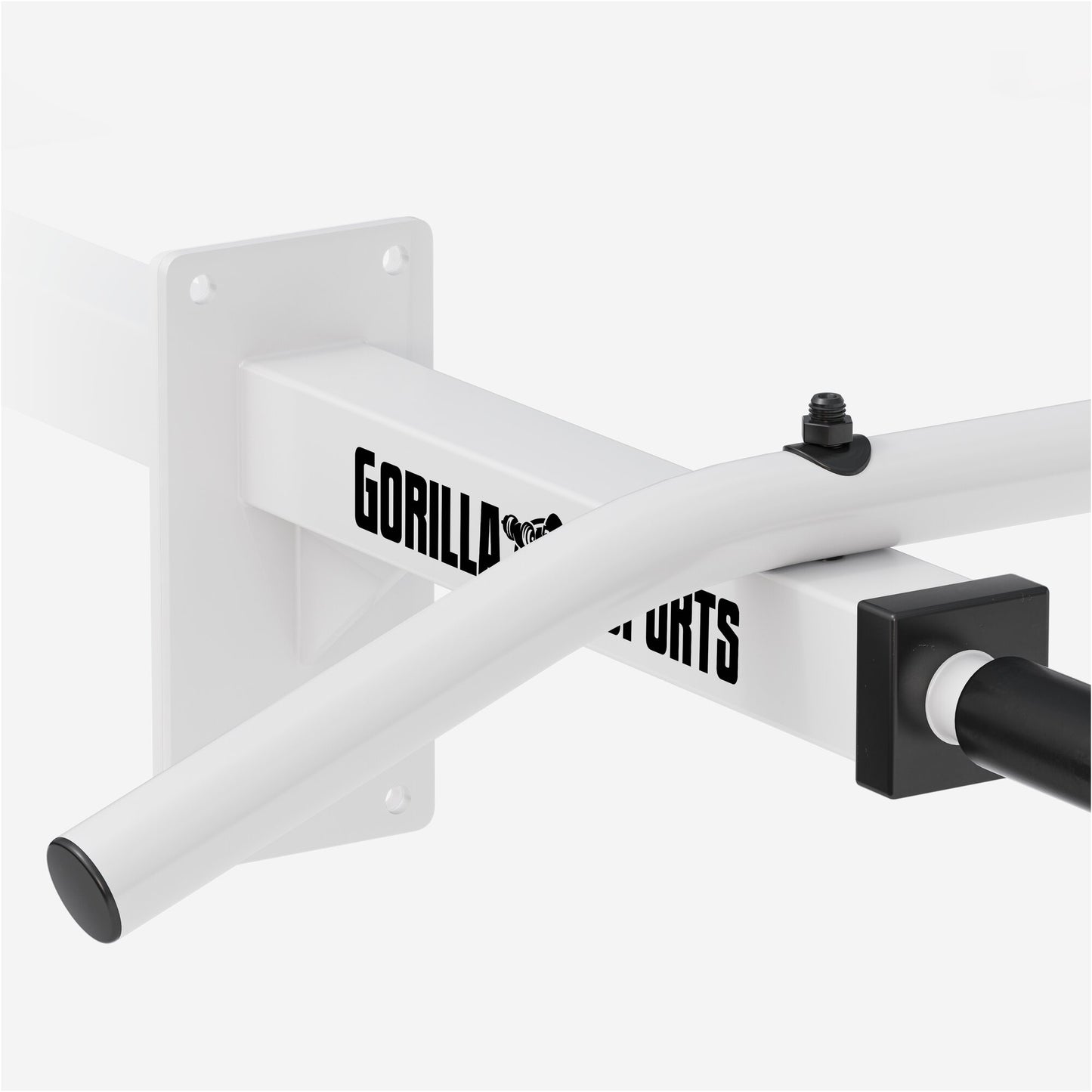 Wall Mounted Pull-Up Bar Black/White