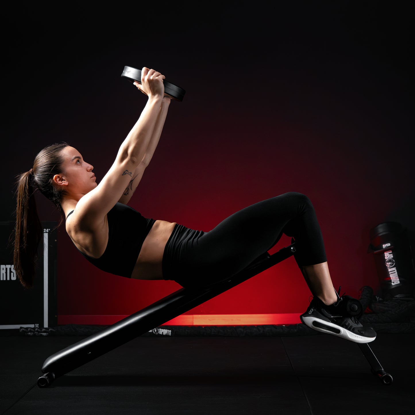 Sit Up Bench Black