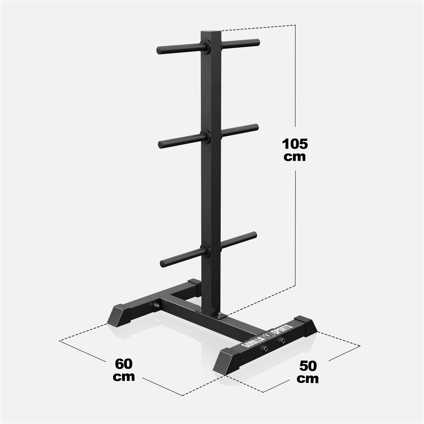 Weight Plate Stand with 6 Holders (30/31 mm)