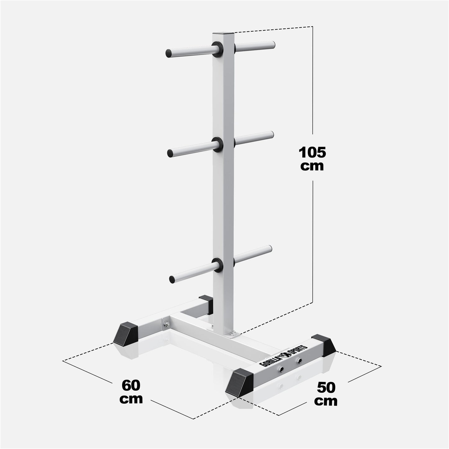 Weight Plate Stand with 6 Holders (30/31 mm)