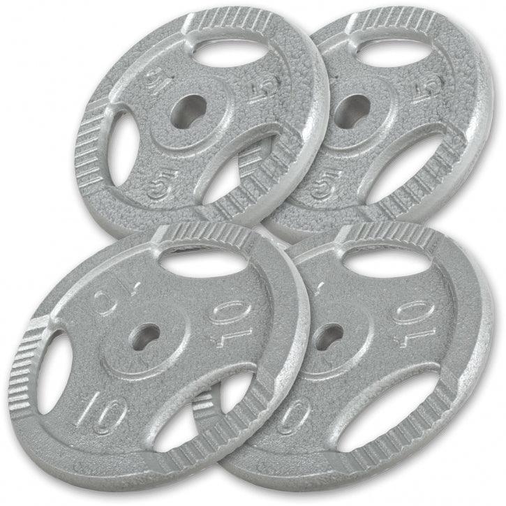 Cast Iron Weight Plate Tri Grip 30/50 mm