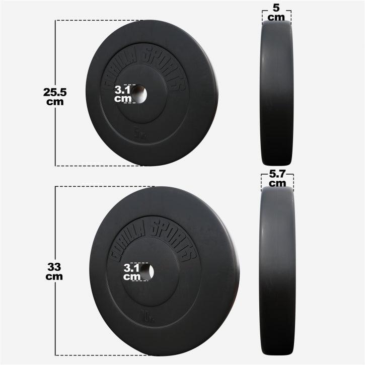 Vinyl Weight Plate 30/31 mm