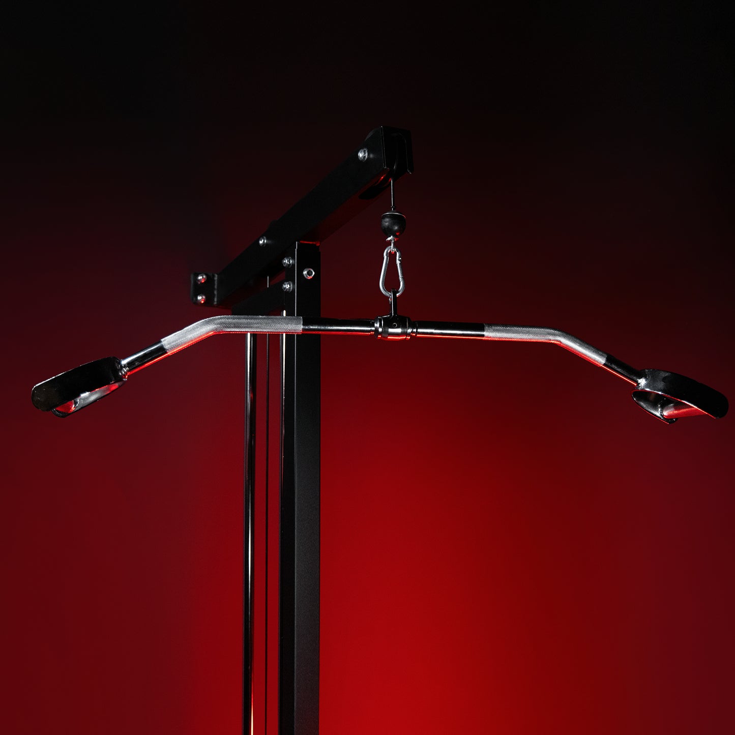 Lat Pull Down Bar Curved with Grip Handle