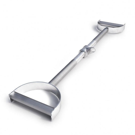 Straight Lat Pulldown Bar with D Handles and Swivel Joint