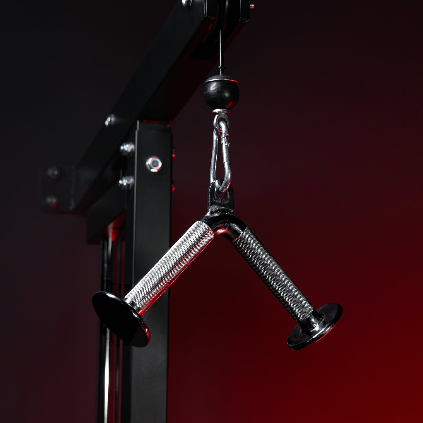 Triceps V Bar Pushdown Chrome