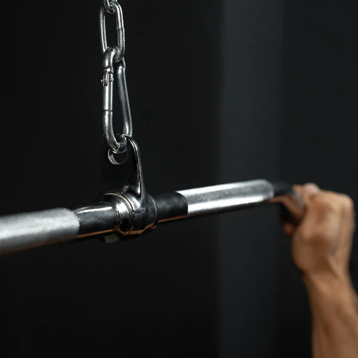 Rotating Lat Pulldown Bar in Chrome