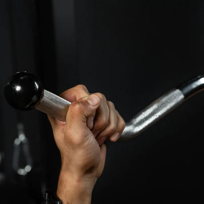 Ez Bar Cable Attachment with Chrome Rotating Swivel Joint