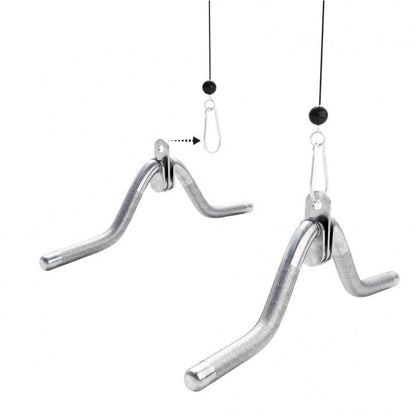Rotating Triceps Curl Handle Chrome