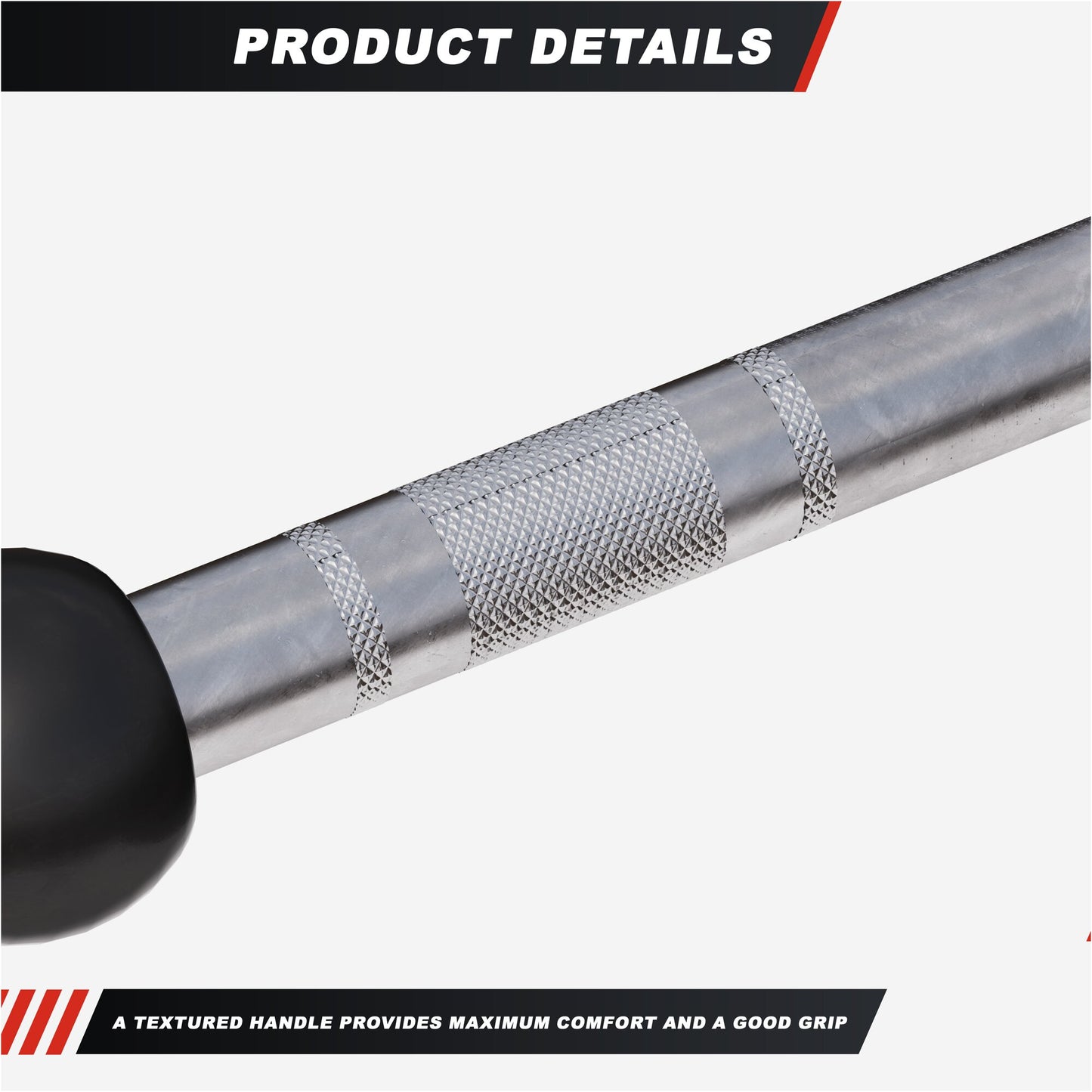 Biceps / Triceps Bar with Rubber Balls