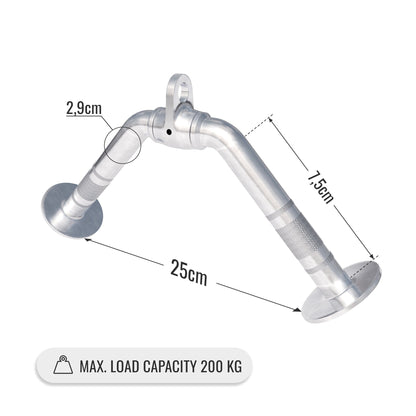 Rotating Triceps V Bar with Chrome Joint