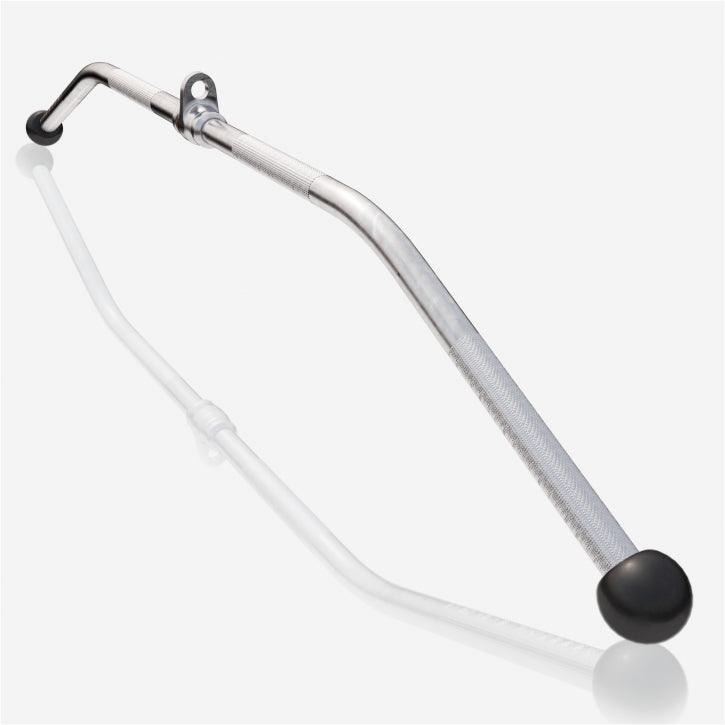Revolving Lat Pulldown Bar with Rubber Ends in Chrome