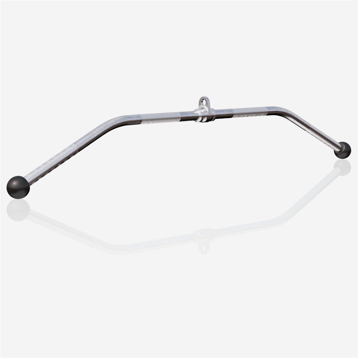 Revolving Lat Pulldown Bar with Rubber Ends in Chrome