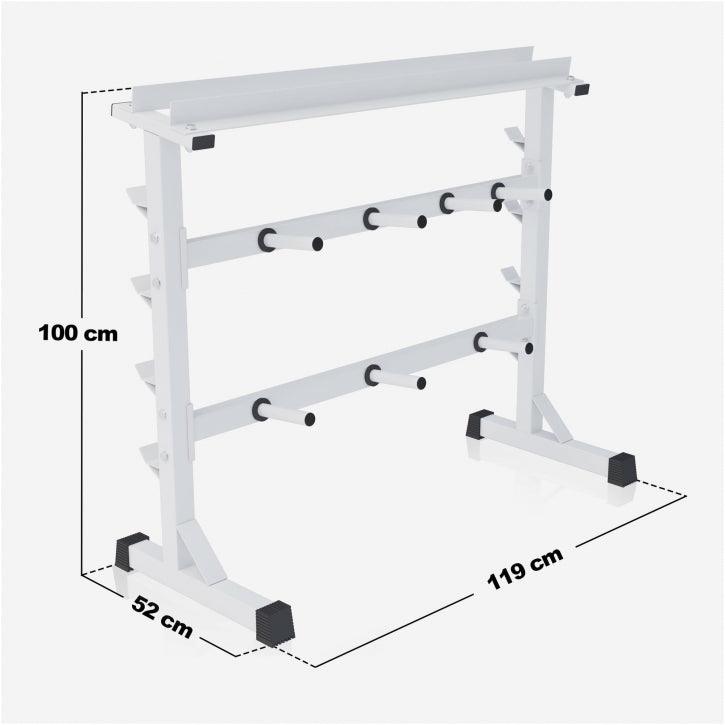 Weight Rack for Barbells, Plates and Dumbbells