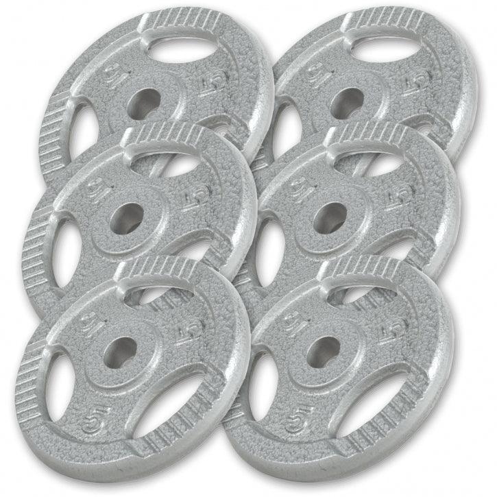 Cast Iron Weight Plate Tri Grip 30/50 mm
