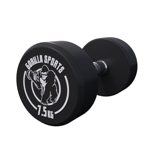Rubber Dumbbell Set 2.5 - 27.5 kg or in Set