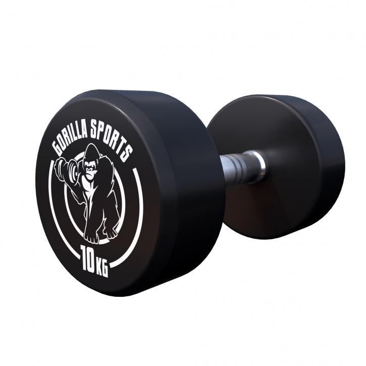 Rubber Dumbbell Set 2.5 - 27.5 kg or in Set