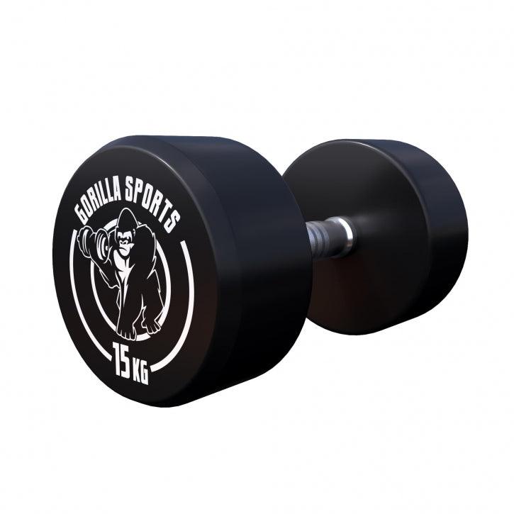 Rubber Dumbbell Set 2.5 - 27.5 kg or in Set