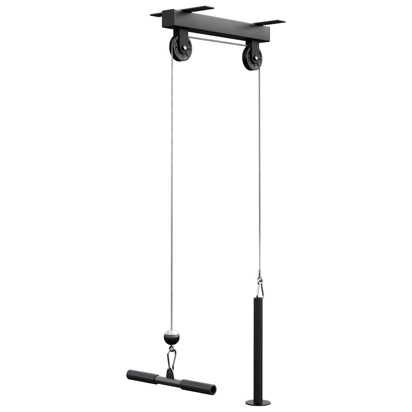 Ceiling Mounted Lat Pulldown Black