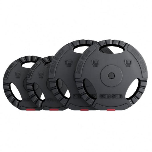 Plastic Tri-Grip Weight Plate 2.5 - 35 lb