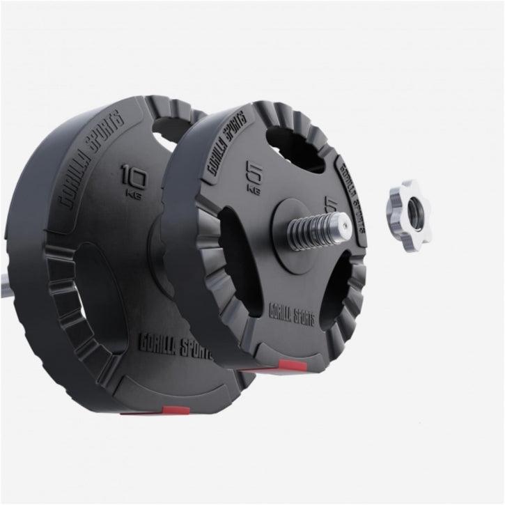 Tri-Grip Vinyl Weight Plate 30/31 mm