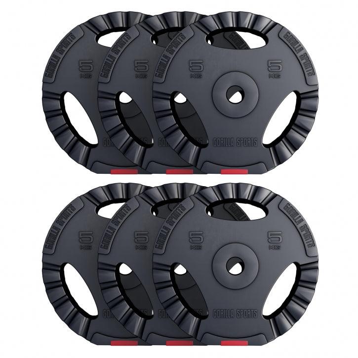 Tri-Grip Vinyl Weight Plate 30/31 mm