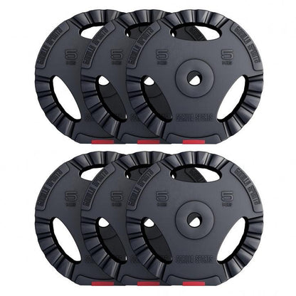Tri-Grip Vinyl Weight Plate 30/31 mm