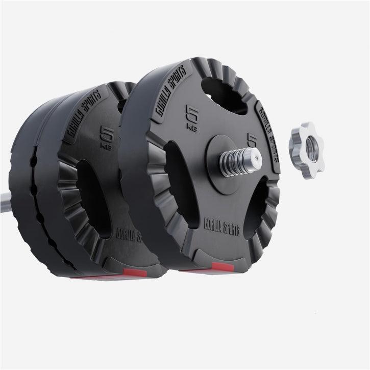 Tri-Grip Vinyl Weight Plate 30/31 mm