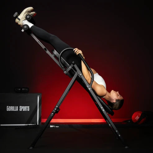 Gravity Inversion Table Black/Silver/Red