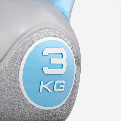 Plastic Coated Kettlebell 2 - 20 kg or in Set
