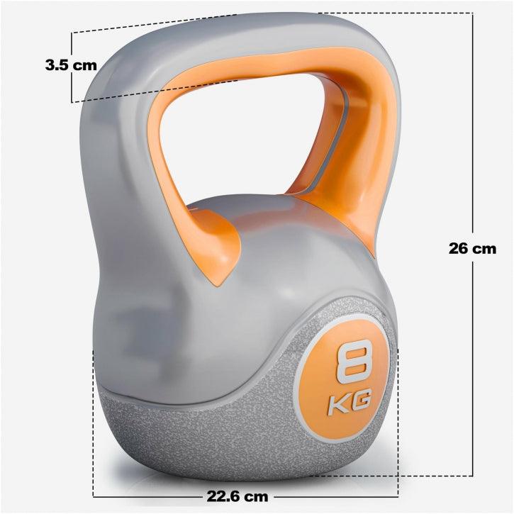Plastic Coated Kettlebell 2 - 20 kg or in Set