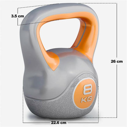 Plastic Coated Kettlebell 2 - 20 kg or in Set