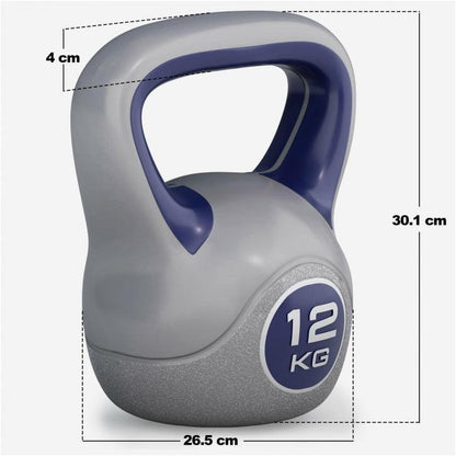Plastic Coated Kettlebell 2 - 20 kg or in Set