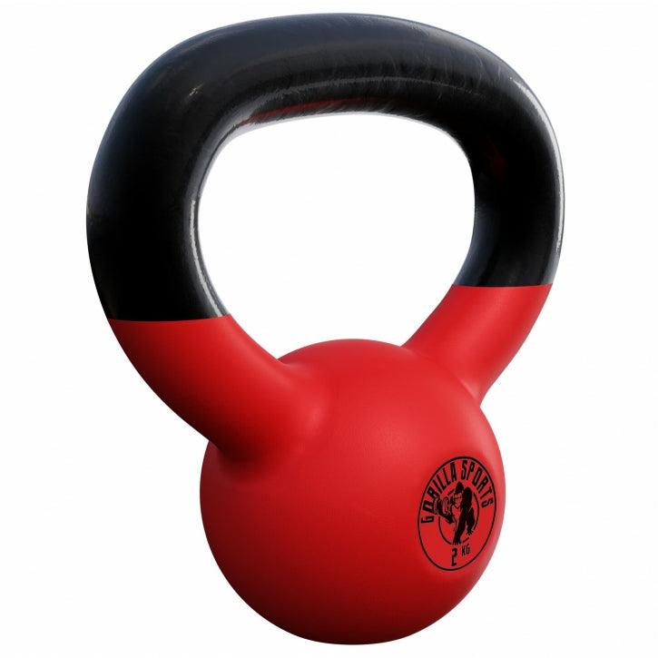 Neoprene Coated Cast Iron Kettlebell 2 kg - 28 kg