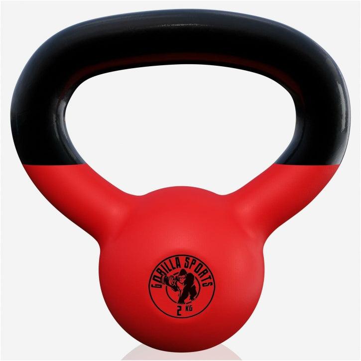 Neoprene Coated Cast Iron Kettlebell 2 kg - 28 kg