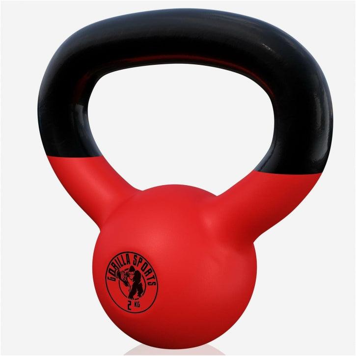 Neoprene Coated Cast Iron Kettlebell 2 kg - 28 kg