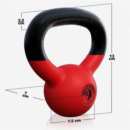Neoprene Coated Cast Iron Kettlebell 2 kg - 28 kg