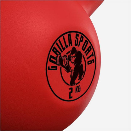 Neoprene Coated Cast Iron Kettlebell 2 kg - 28 kg