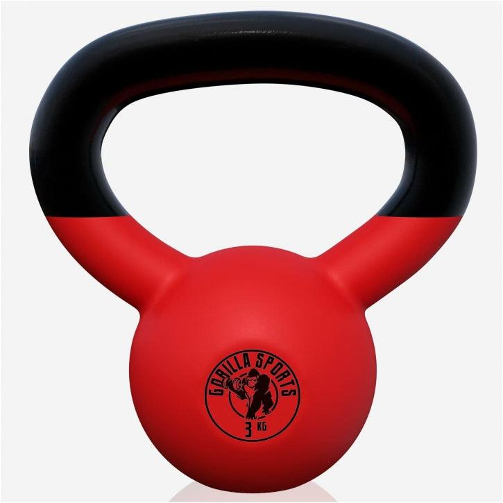 Neoprene Coated Cast Iron Kettlebell 2 kg - 28 kg
