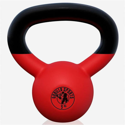 Neoprene Coated Cast Iron Kettlebell 2 kg - 28 kg