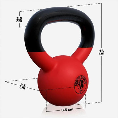 Neoprene Coated Cast Iron Kettlebell 2 kg - 28 kg