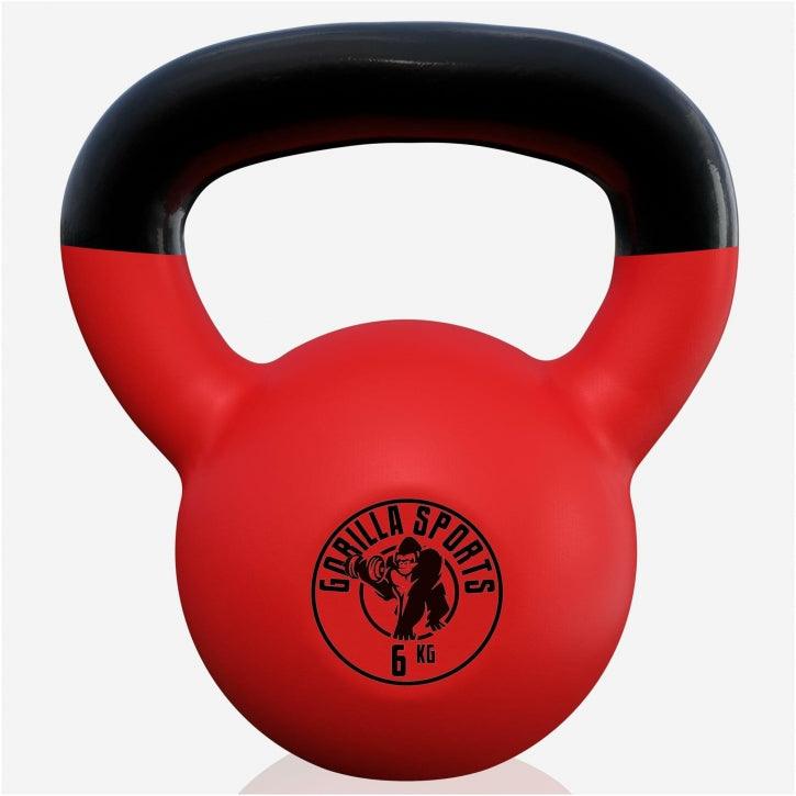 Neoprene Coated Cast Iron Kettlebell 2 kg - 28 kg