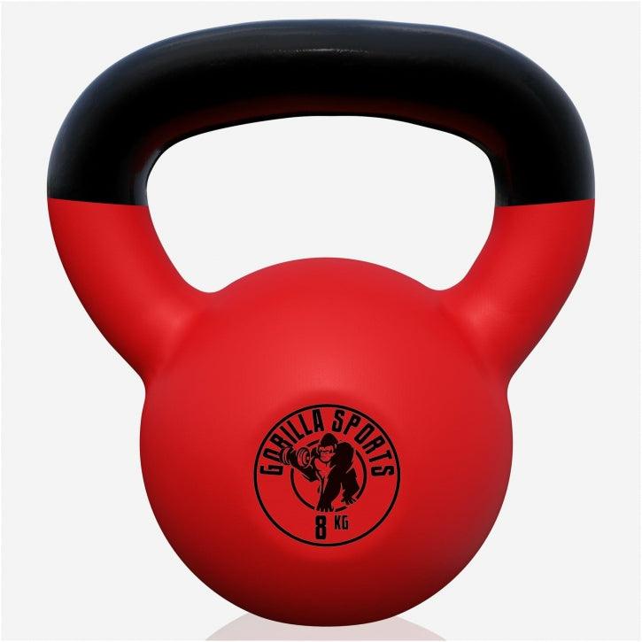 Neoprene Coated Cast Iron Kettlebell 2 kg - 28 kg